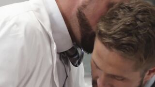 "Doctor's Office Ass Exam - Big Dick Anal Sex With Hunk Dr. Wesley & Patient Mike"