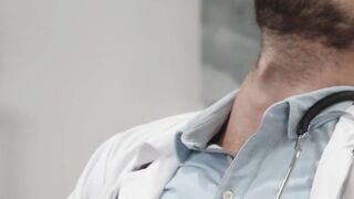 "Doctor's Office Ass Exam - Big Dick Anal Sex With Hunk Dr. Wesley & Patient Mike"