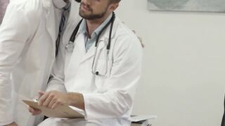 "Doctor's Office Ass Exam - Big Dick Anal Sex With Hunk Dr. Wesley & Patient Mike"