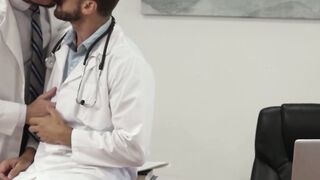 "Doctor's Office Ass Exam - Big Dick Anal Sex With Hunk Dr. Wesley & Patient Mike"