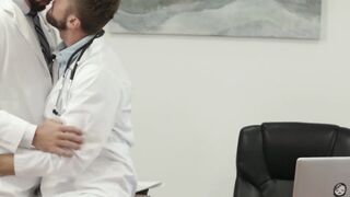 "Doctor's Office Ass Exam - Big Dick Anal Sex With Hunk Dr. Wesley & Patient Mike"