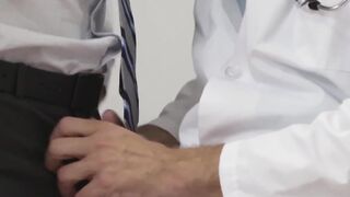 "Doctor's Office Ass Exam - Big Dick Anal Sex With Hunk Dr. Wesley & Patient Mike"