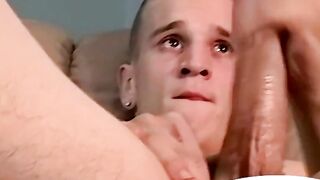 UNLEASH THE BEAST Straight Powerhouse Ricky Takes on the Wildest Blowjob of His Life  Resulting in a MASSIVE Ejaculation!