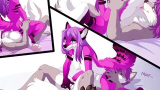 FURRY FRENEMIES TURNED FURRED COEDS WATCH AS THEY UNLEASH THEIR WILDEST VANITY ON TOUCHING SO HUMAN CASUALTIES!