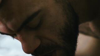 UNLEASH THE BEAST  Tatted Trans Eva Maxim SCREAMS for Stepdad Ricky Larkins HUGE Cock in Her Tight Mouth