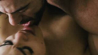 UNLEASH THE BEAST  Tatted Trans Eva Maxim SCREAMS for Stepdad Ricky Larkins HUGE Cock in Her Tight Mouth