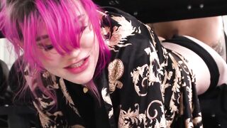 LAST SET OF THE YEAR! Busty Trans Bombshell Lena Moon Gets ANALLY DEVASTATED BY AN IRON MONSTROSITY WHILE STRUGGLING TO COMPLETE HER GYM ROUTINE!