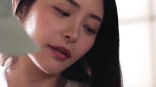 Creampied by a Sweaty Married Woman Without Moving. Meguri