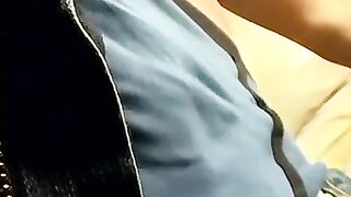 Handsome young guy Cristian in a solo dick wanking off session in the bar