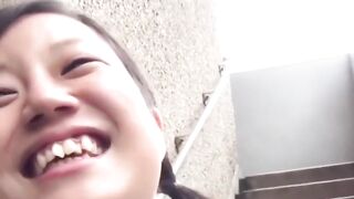 UNBELIEVABLE Japanese Cuties Caught RedHanded! Quintessential Peeing Frenzy in Public Bathroom!