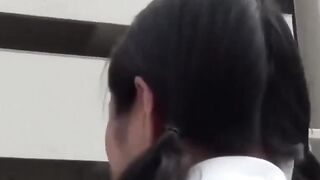 UNBELIEVABLE Japanese Cuties Caught RedHanded! Quintessential Peeing Frenzy in Public Bathroom!