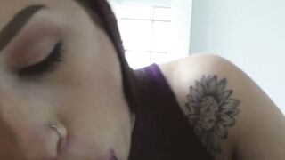 Very naughty stepsister Naiomi Mae POV fucked and creampied