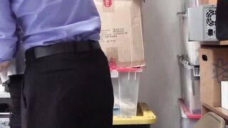 STEALING THE SHOW Latina Cutie Sophia Leone Gets SCREWED for Shoplifting  Watch as she GETS WHATS COMING TO HER!