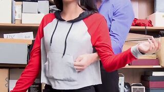STEALING THE SHOW Latina Cutie Sophia Leone Gets SCREWED for Shoplifting  Watch as she GETS WHATS COMING TO HER!