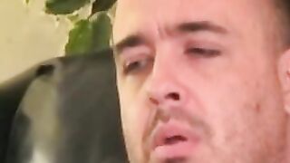 UNBELIEVABLE! 50YEAROLD BEAST CUMS A STUGGLE ON LIVE STDs!!!