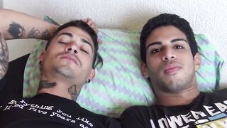 STRAIGHT GUYS WILDEST DREAM COMES TRUE Raw Straight Latino gets RACKED BY...assistant