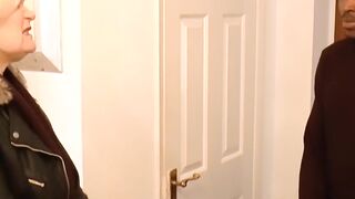 GRANNY GOES WILD Elderly UK Siren Gets Stretched by HUGE BLACK COCK in Raunchy BBC Interracial Showdown!