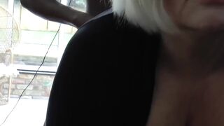 GRANNY GOES WILD Elderly UK Siren Gets Stretched by HUGE BLACK COCK in Raunchy BBC Interracial Showdown!