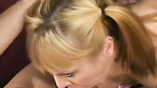 UNLEASH THE FURY  Angies Insatiable Blonde Beast Rips Your Dink a New One