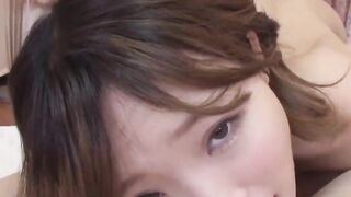 JAV SQUEEZES LUCKY GUYS DICK till HE CUMS INSIDE HOT JAPANESE CHICKS PLEASANTLY GREASED HOLE!!!