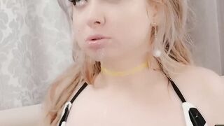 "Ink-Kissed Erotic Spankings - Face Fuck & Swallowed Load"