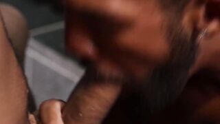 BAREBACK BLACK BEASTS UNLEASHED Wet Desire Ignites Raunchy StepCousin Threesome!