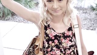 STEPDADDY STEALS THE SHOW Petite Cutie GOES CRAZY FOR HIS GIANT COCK!