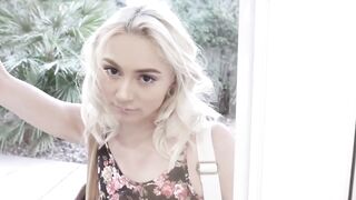 STEPDADDY STEALS THE SHOW Petite Cutie GOES CRAZY FOR HIS GIANT COCK!