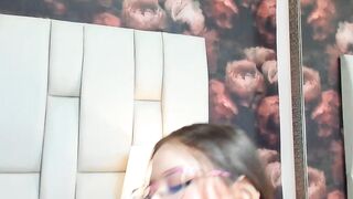 Naughty Nerd Babe Gets Off on Cam