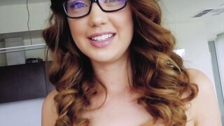 MINDBLOWING DEBUT! Elena Koshka, the Cute Bookworm, BEGS for a RAW FUCKING from her Stepbrothers GIANT COCK!