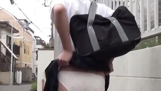 JAPANESE SCHOOL GIRLS WETTEST MISTAKE! Unbridled Urination in theuri Kitty!