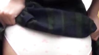 JAPANESE SCHOOL GIRLS WETTEST MISTAKE! Unbridled Urination in theuri Kitty!