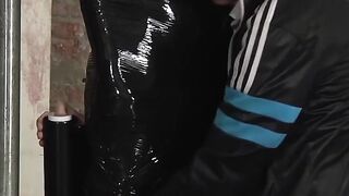 UNLEASH THE DEPTHS OF DEBAUCHERY Blindfolded Slave Suffers at the Hands Literally of a Vile Master