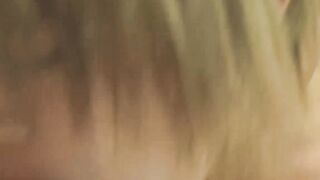 Skinny twink fed cum after riding big throbbing cock hard