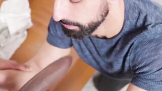 THE ULTIMATE DOTAGE Balding Ali Rush gets BREACHED by ebony Sex Kitten Jade Desir!