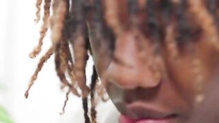 THE ULTIMATE DOTAGE Balding Ali Rush gets BREACHED by ebony Sex Kitten Jade Desir!