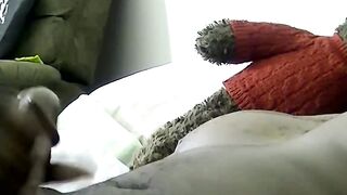 "Amateur Couple's Bedroom Blow Job Session Ending With Big Black Squirt"