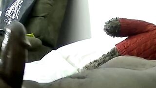 "Amateur Couple's Bedroom Blow Job Session Ending With Big Black Squirt"