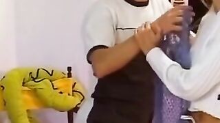 Julies Smoking Bae Rear Gets Hammered by Her Boyfriends Long Penis