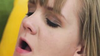 GRANNYS SECRET IS OUT!  Lucettes POV as she Seduces and Devours a Juicy Old Dude!