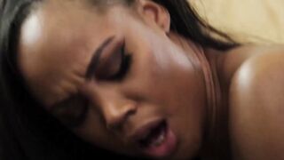 Busty Ebony Queen August Skye Gets Destroyed by a Married Mans Lust