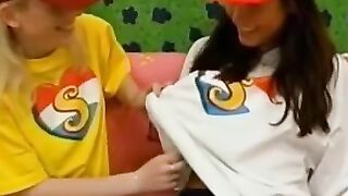 Insane Orgasm Frenzy Sally and Peggys Wild Ride