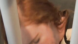 INSANE! Busty Redhead Performer Humiliates Herself on a Monster Cock