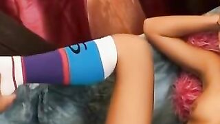 UNLEASH THE BEAST Victorias Insatiable Birthday Orgy  Double Penetration, Cumshot Glory!
