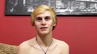 UNBELIEVABLEFITXXXX Skinny Twink Squirts Everywhere as He Takes MASSIVEToy Up His ASS!