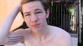 SQUIRTING TWINK SPLOSHES JUICE IN EPIC OUTDOOR JAYHOLE SESSION