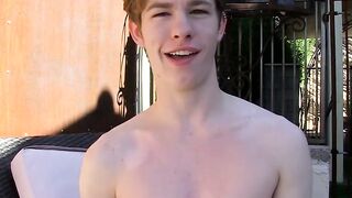 SQUIRTING TWINK SPLOSHES JUICE IN EPIC OUTDOOR JAYHOLE SESSION