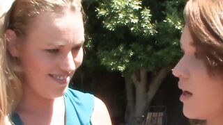 Lesbian Stepdaughters Pussy Temptation Leads to Devastating Punishment