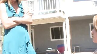 Lesbian Stepdaughters Pussy Temptation Leads to Devastating Punishment
