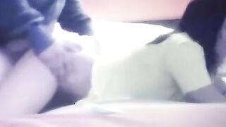 Hot Latinas sex with older man